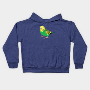 Green Budgie Kids Hoodie